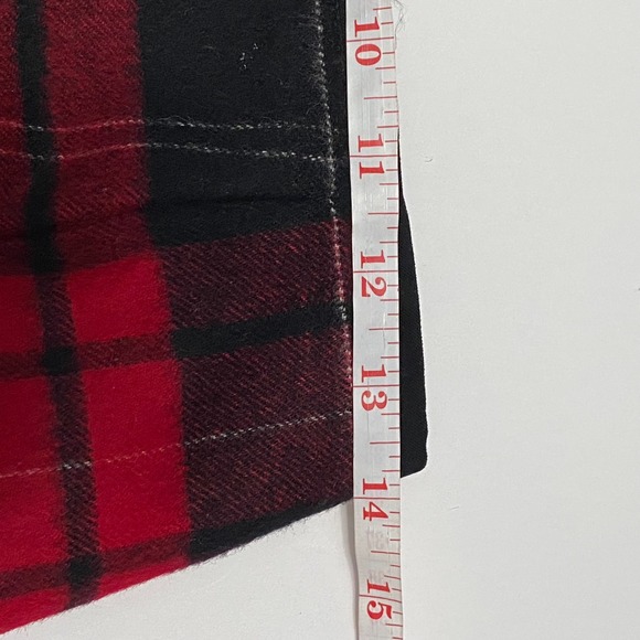 Vtg Talbots Tartan Plaid Wool Maxi Skirt 6 Academia Quiet Luxury Heritage - Picture 5 of 7